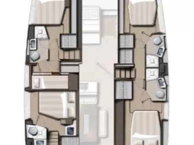 Pronájem jachty v Trogir -Bali Bali 4.6 na Samboatu