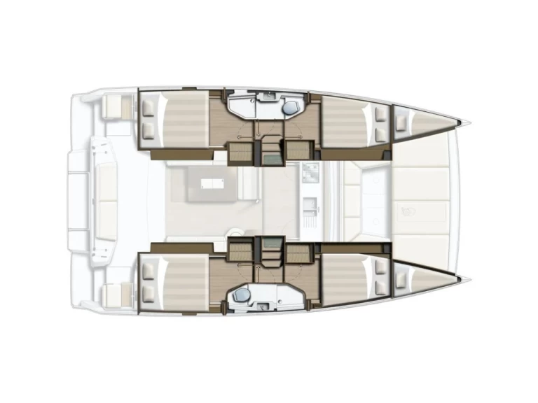 Pronájem lodi Bali Bali Catsmart v Le Marin na Samboatu