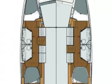 Pronájem Katamarán v Murter-Kornati -Fountaine Pajot Lucia 40