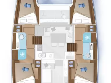 Pronájem jachty v Šibenik  -Lagoon Lagoon 40 na Samboatu