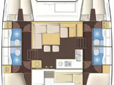 Pronájem lodi Lagoon Lagoon 400 S2 v Šibenik  na Samboatu