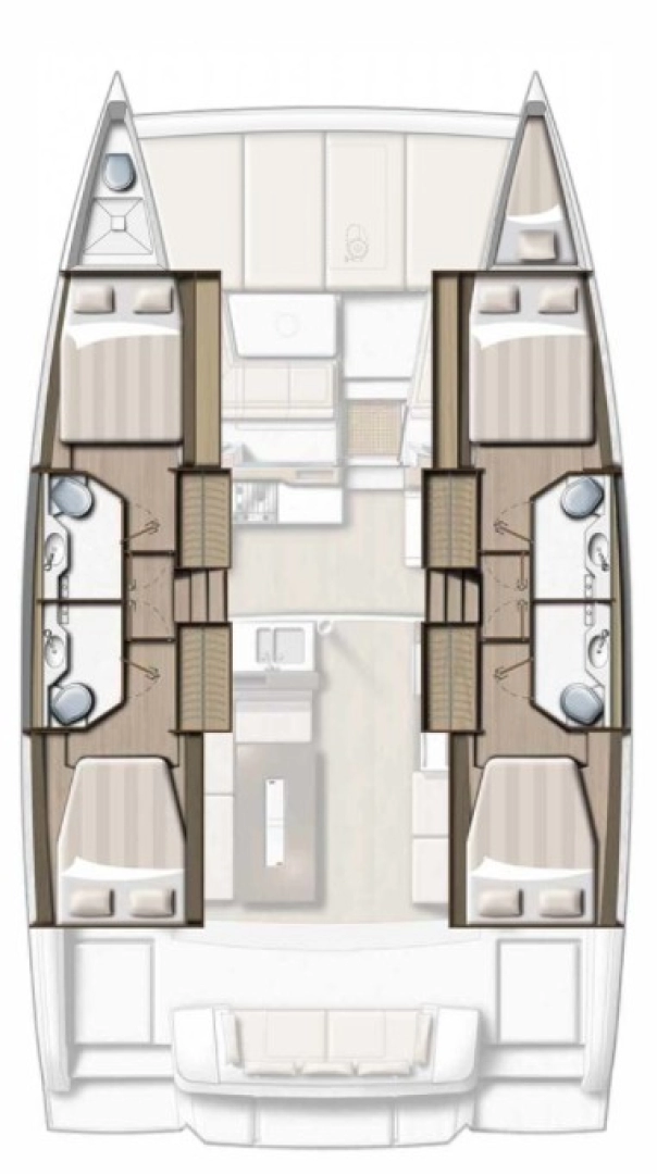 Pronájem Katamarán Bali s licencí