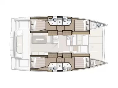 Pronájem lodi Bali Bali 4.2 v Eden Island na Samboatu