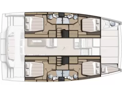 Pronájem lodi Bali Bali 4.4 v Marsh Harbour na Samboatu