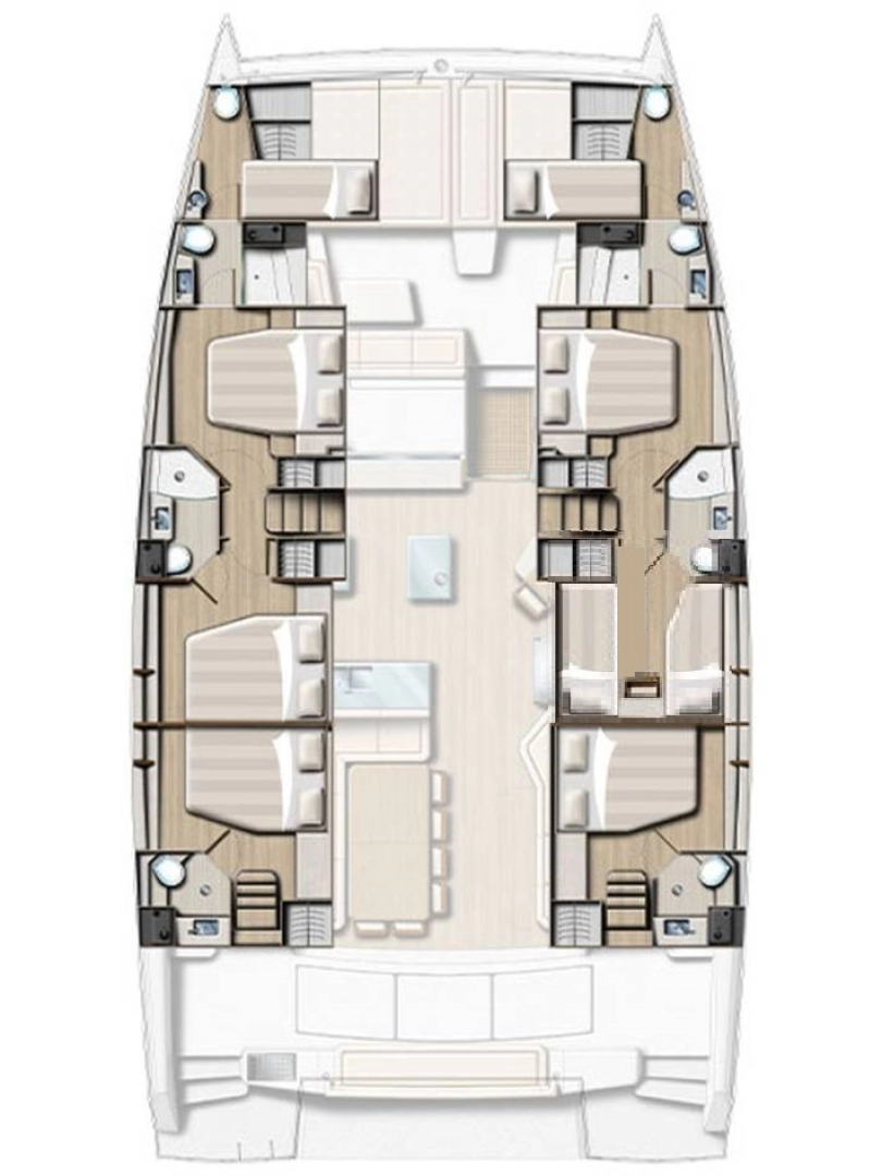 Pronájem Katamarán Bali s licencí