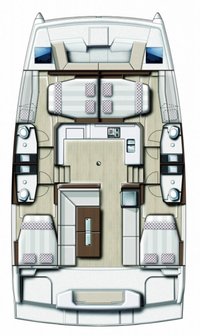 Pronájem lodi Bali Bali Catspace Voile v Komolac na Samboatu