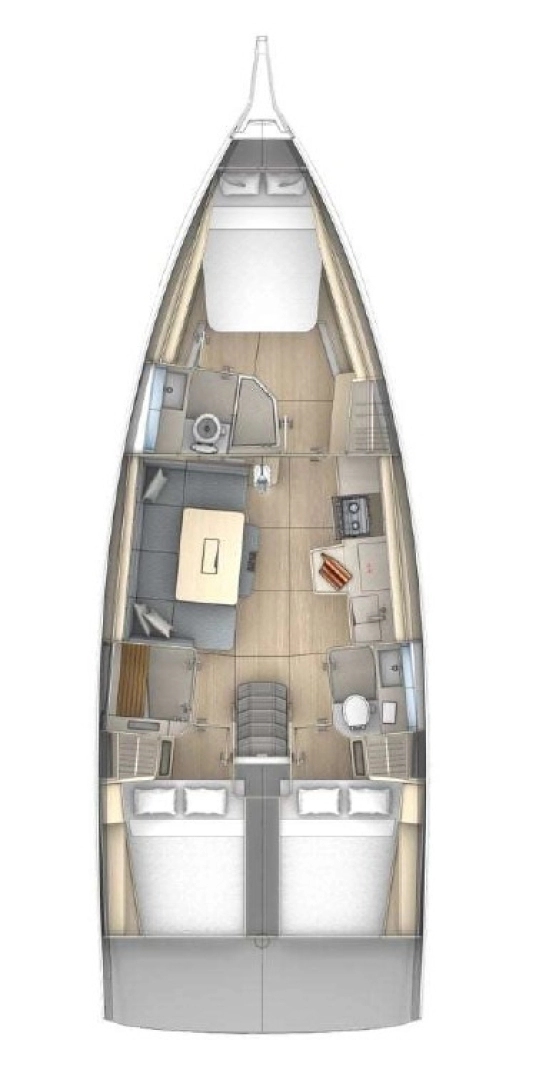 Pronajmout si Dufour Dufour 41 v Road Town