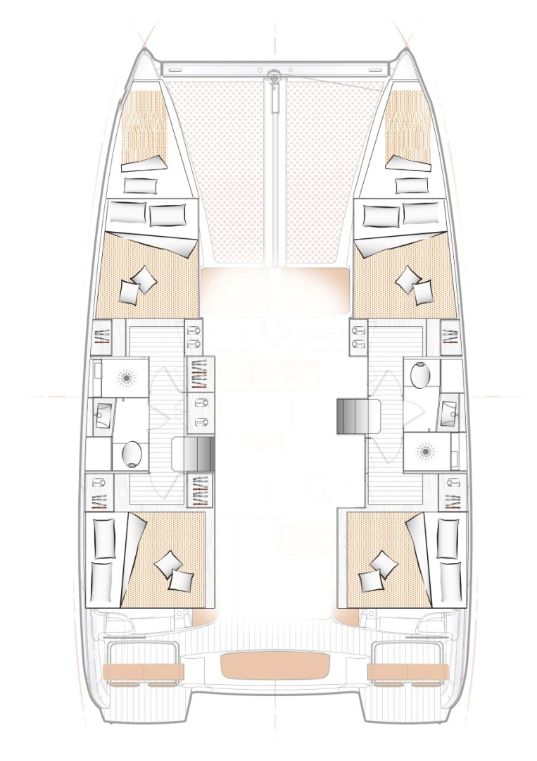 Pronájem lodi Excess Excess 11 v Donji Seget na Samboatu