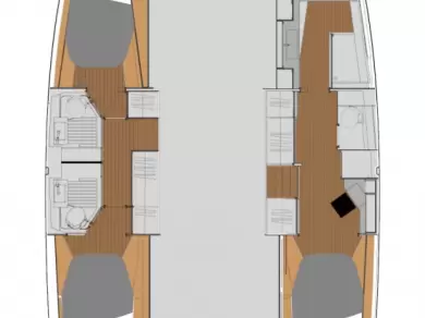 Pronájem Katamarán v Road Town -Fountaine Pajot Astrea 42