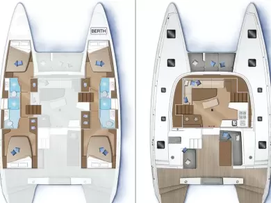 Pronájem Katamarán v Marmaris -Lagoon Lagoon 42