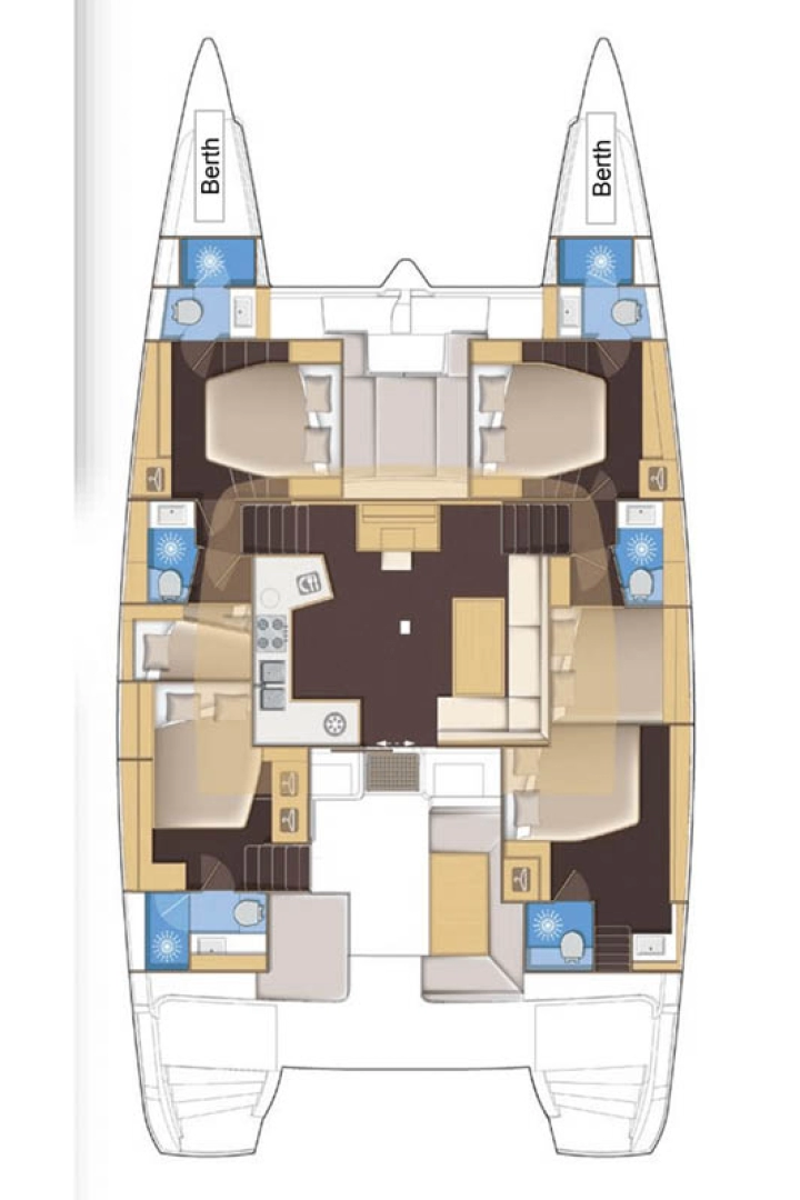 Pronájem lodi Lagoon Lagoon 52 F v Road Town na Samboatu