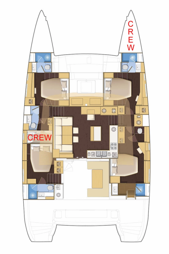 Lagoon Lagoon 560 S2 jednotlivci a charterové společnosti v Elliniko 