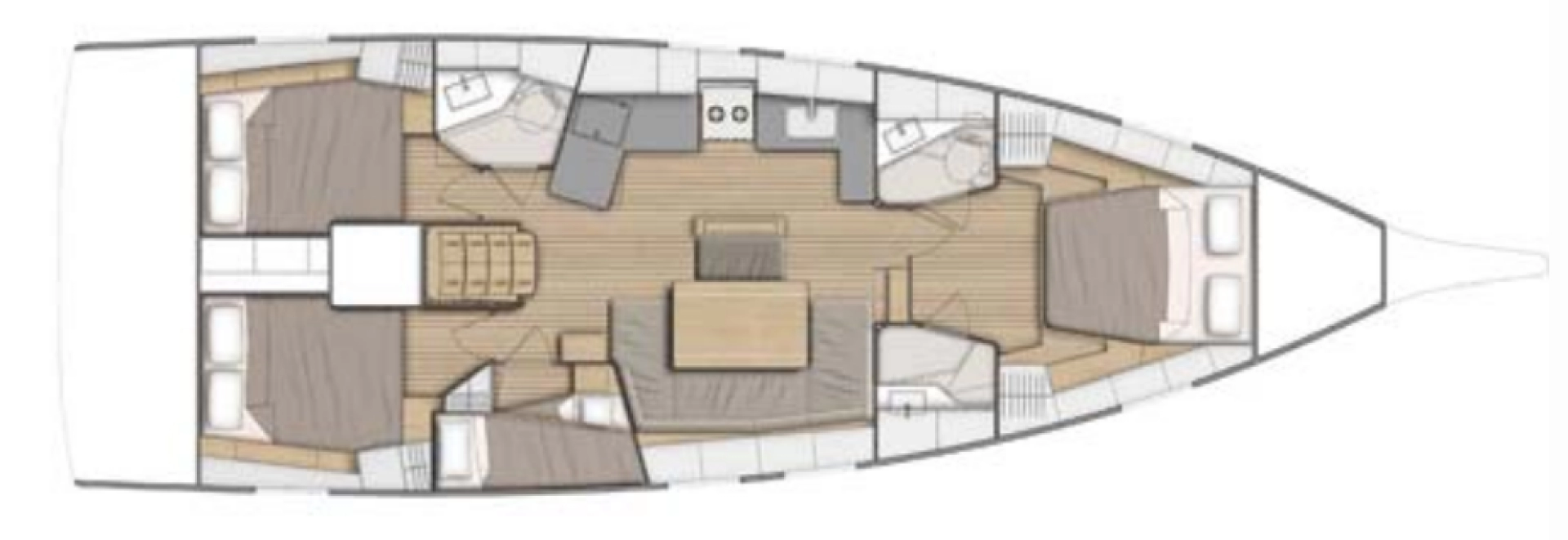 Pronajmout si Bénéteau Oceanis 46.1 v Komolac