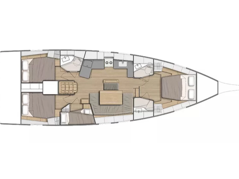 Pronájem lodi Bénéteau Oceanis 46.1 v Elliniko  na Samboatu