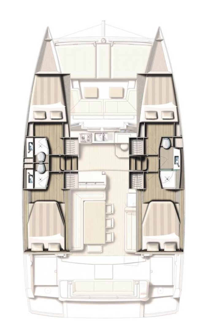 Pronajmout Katamarán se skipperem či ne Bali v Pula