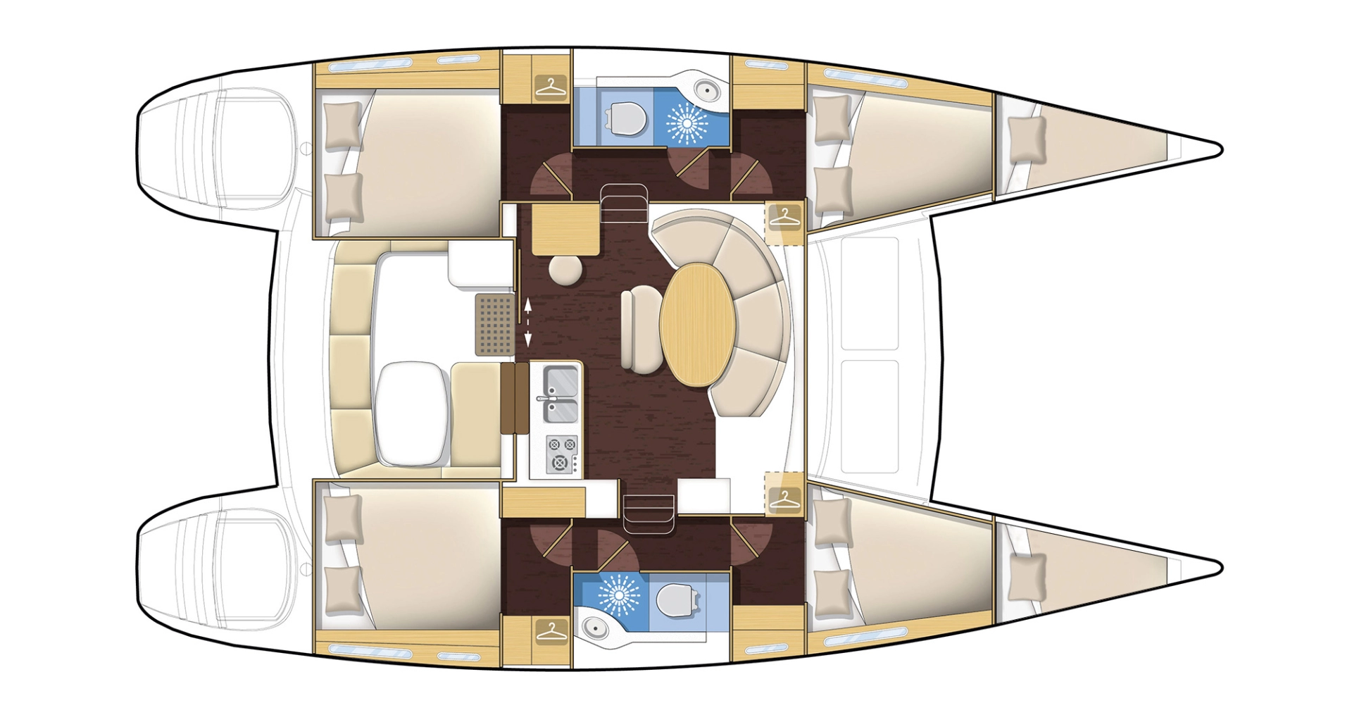 Lagoon Lagoon 380 S2 jednotlivci a charterové společnosti v Gouvia
