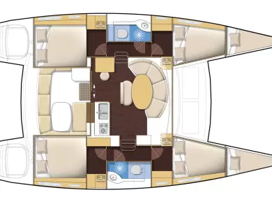 Lagoon Lagoon 380 S2 jednotlivci a charterové společnosti v Gouvia