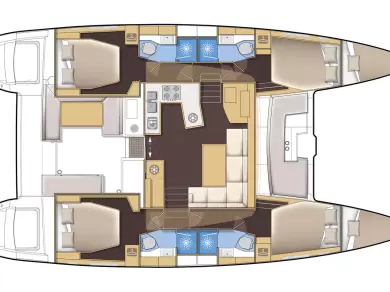 Pronájem lodi Preveza lákavé ceny Lagoon 450 F