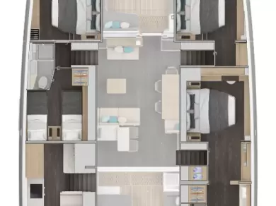 Pronájem lodi Lagoon Lagoon 60 v Alimos na Samboatu