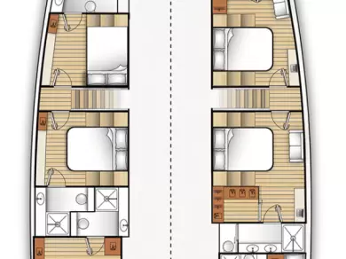 Moon Yacht Moon 60 sail jednotlivci a charterové společnosti v Alimos