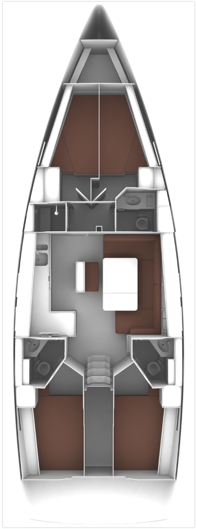 Pronájem Plachetnice v Punat -Bavaria Cruiser 46