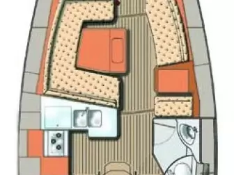 Pronájem jachty v Punat -Elan Impression 384 na Samboatu