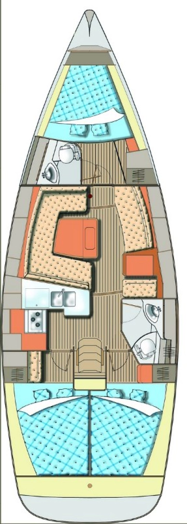 Pronájem Plachetnice Elan s licencí