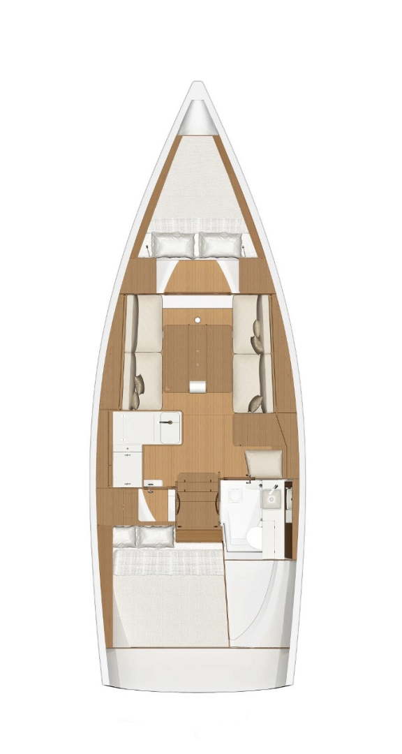 Pronájem jachty v Göcek  -Dufour Dufour 360 Grand Large na Samboatu