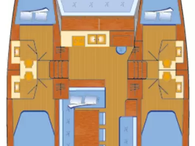 Pronajmout Katamarán se skipperem či ne Bali v Rogoznica