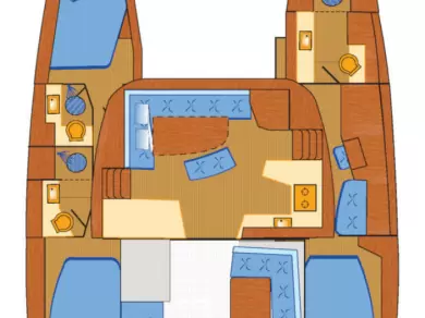 Pronájem Katamarán v Biograd Na Moru -Lagoon Lagoon 42