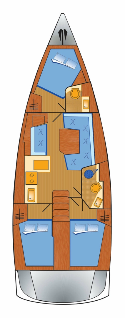 Pronájem lodi Rogoznica lákavé ceny Oceanis 41.1
