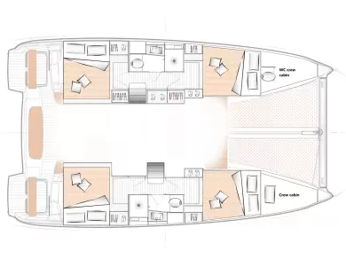 Pronájem lodi Lefkáda lákavé ceny Excess 11