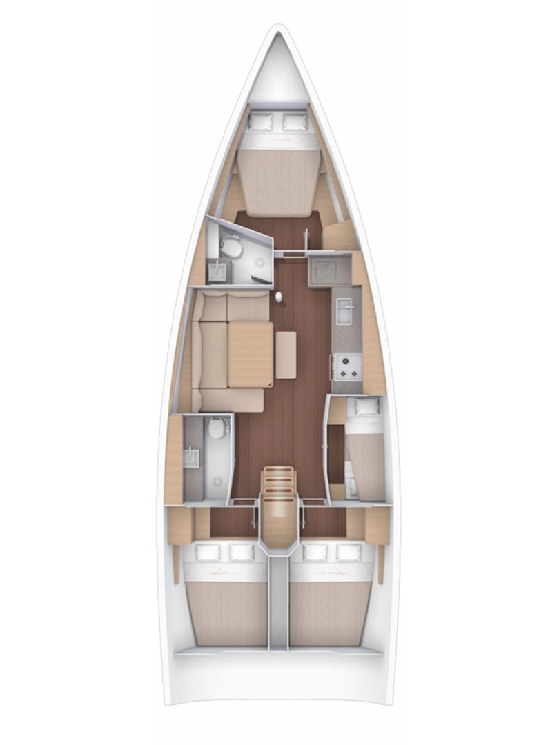Pronájem lodi Dufour Dufour 430 v Primošten  na Samboatu
