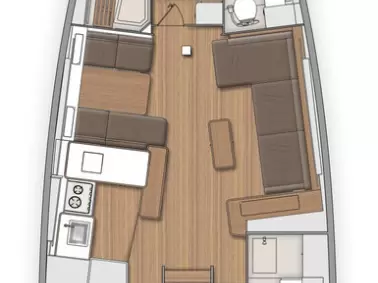 Pronájem Plachetnice Bénéteau s licencí