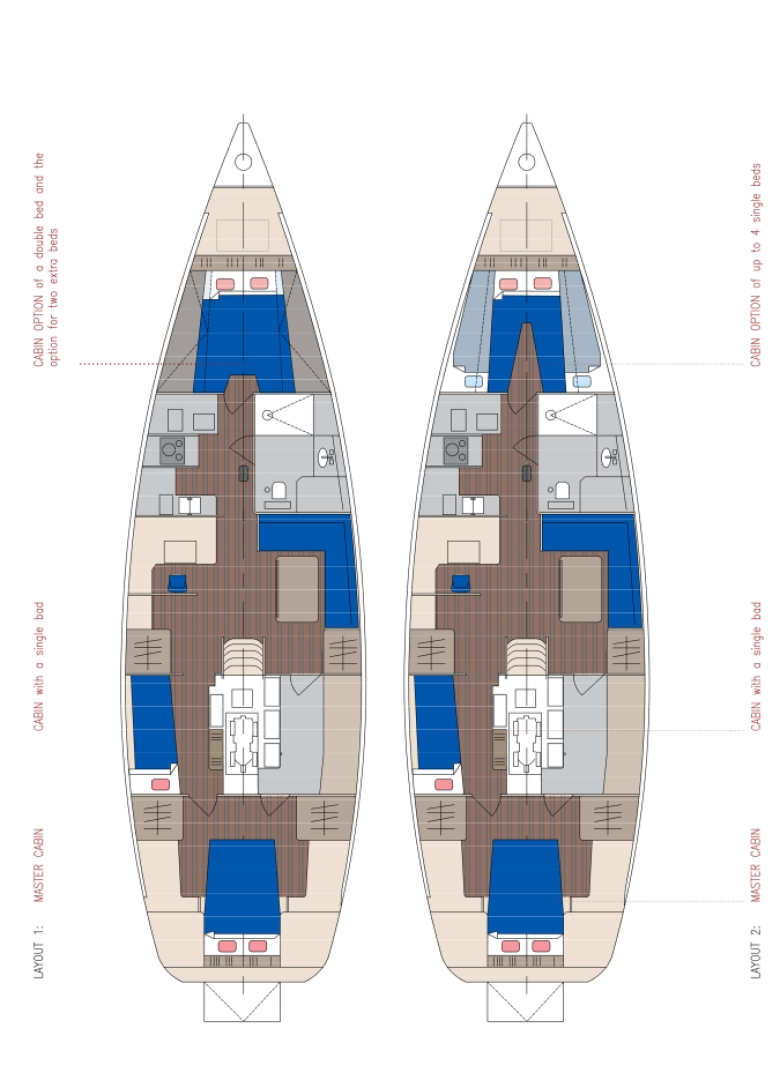 Pronájem Plachetnice Aragosa Yachts s licencí