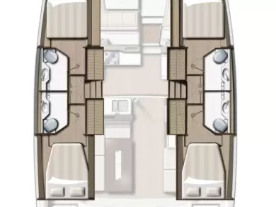 Pronájem lodi Šibenik  lákavé ceny Bali 4.2