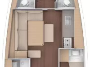 Pronájem lodi Sukošan lákavé ceny Dufour 470