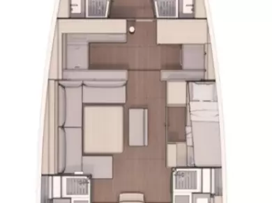 Pronájem lodi Sukošan lákavé ceny Dufour 530