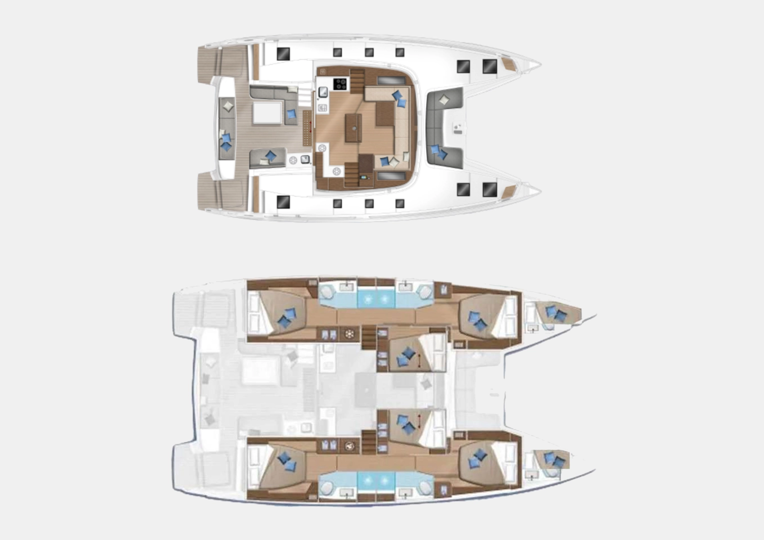 Pronájem lodi Lagoon Lagoon 50 v Alimos na Samboatu