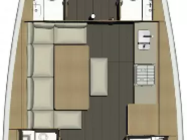 Pronájem jachty v Horta -Dufour Dufour 460 Grand Large na Samboatu