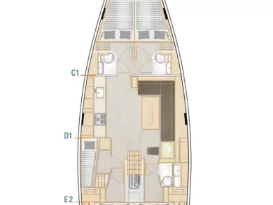 Hanse Hanse 508 jednotlivci a charterové společnosti v Fethiye