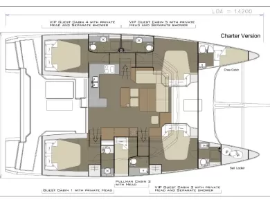 Pronájem lodi Pirovac lákavé ceny Dufour Catamarans 48 Sail