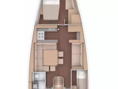Pronájem Plachetnice v Pirovac -Dufour Dufour 56 Exclusive