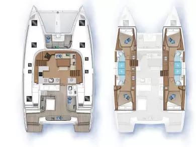 Pronájem lodi Trogir lákavé ceny Lagoon 46