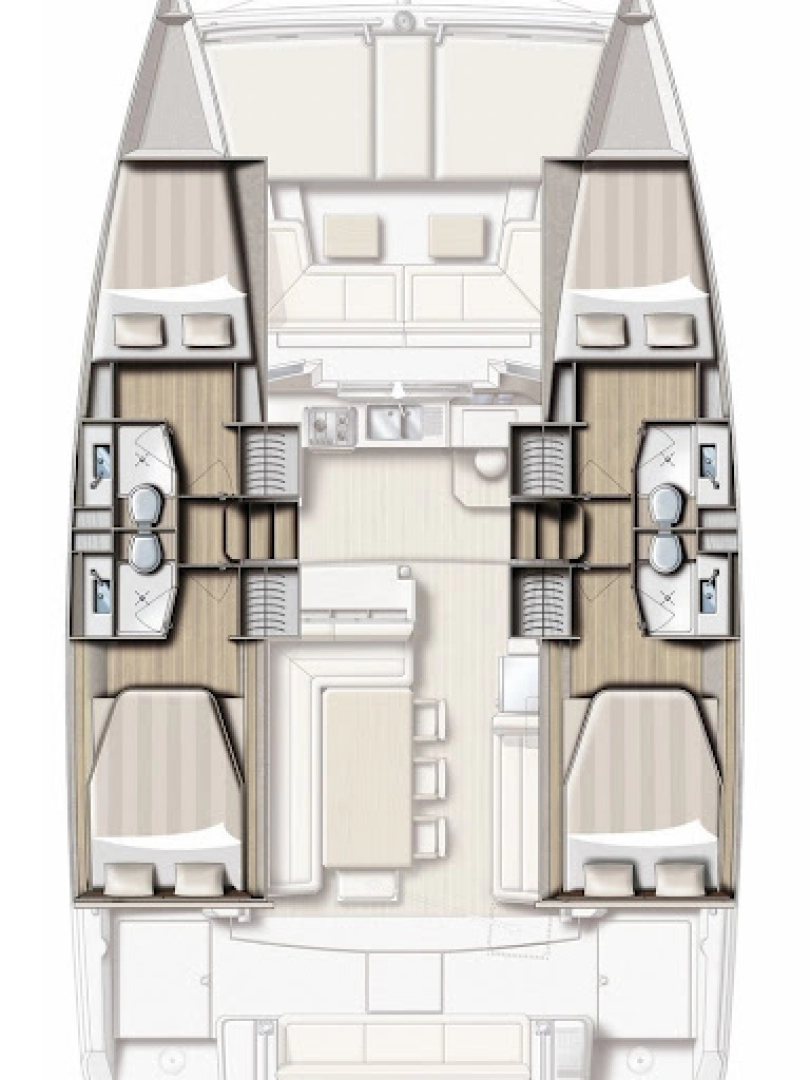 Pronájem lodi Šibenik  lákavé ceny Bali 4.1