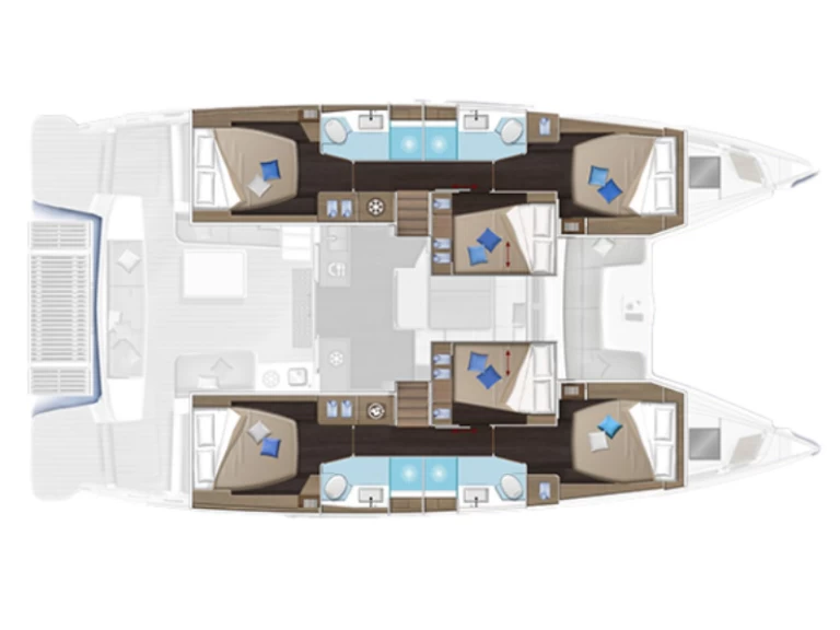 Pronájem lodi Lagoon Lagoon 51 v Hurghada na Samboatu