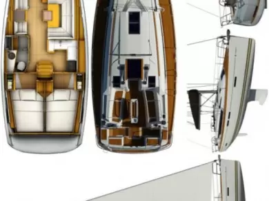 Pronájem jachty v Gouvia -Jeanneau Sun Odyssey 409 na Samboatu