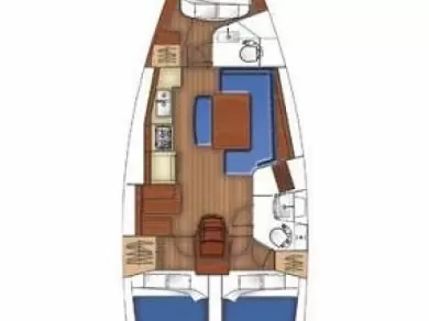 Bénéteau Oceanis 40 jednotlivci a charterové společnosti v Adaköy