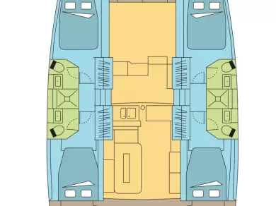 Pronájem Katamarán v Saint George's -Bali Bali 4.2