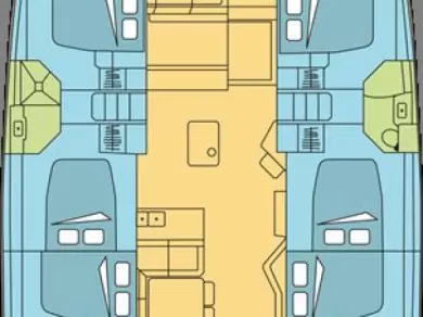 Pronajmout Katamarán se skipperem či ne Bali v Raiatea Island